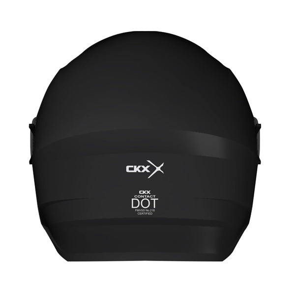 CKX-HELM CONTACT EDL SOLID BK MAT 3XL CKX 515357