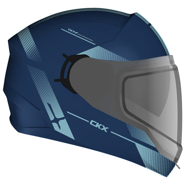 CKX-HELM CONTACT EDL EDGE BL MAT 3XL CKX 515437