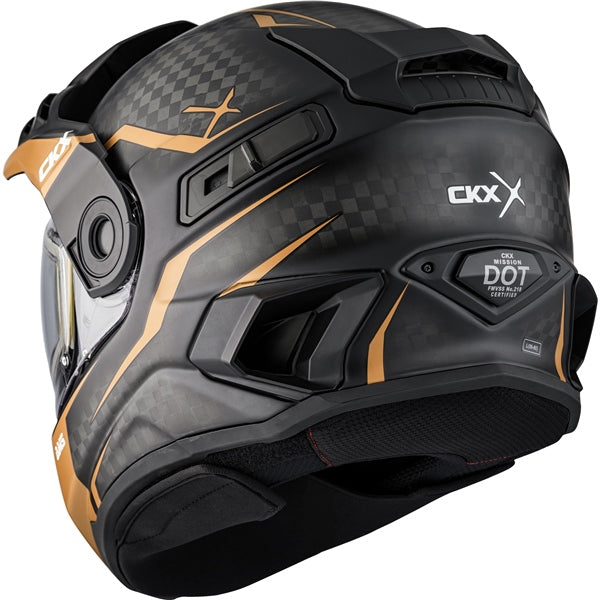 CKX - Mission AMS Full-Face Helmet - Carbon Fiber