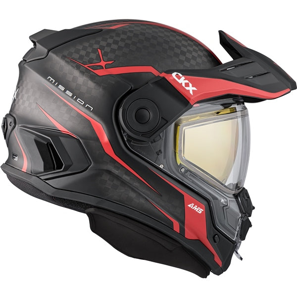 CKX - Mission AMS Full-Face Helmet - Carbon Fiber