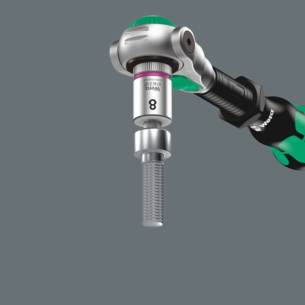 Wera Tools - Belt B 2 Zyklop Bit Socket With 3/8" Drive Holding Function - 05003971001