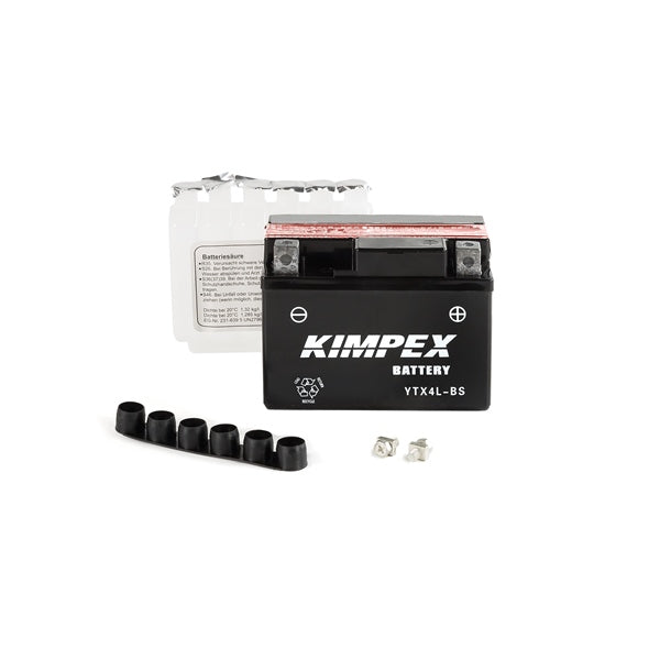 Kimpex - AGM Battery Maintenance Free (YTX4L-BS/HTX4L-BS)