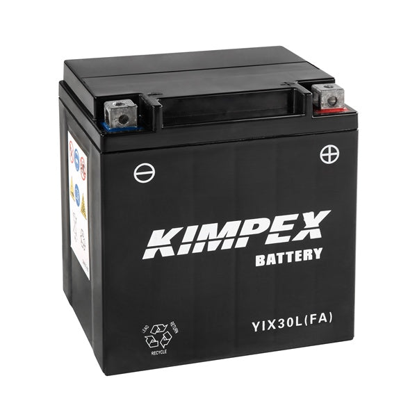 Kimpex - AGM Battery Maintenance Free Factory Activated (YIX30L(FA)/HIX30L(FA))