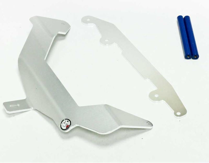 AXP Racing - Radiator Braces - Fits Yamaha WRR250 2008-2021 - Blue Spacers