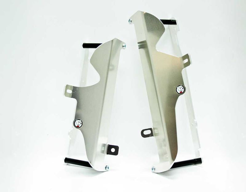 AXP Racing - Radiator Braces - Fits Suzuki RMZ250 2016 - 2018 - Black Spacers