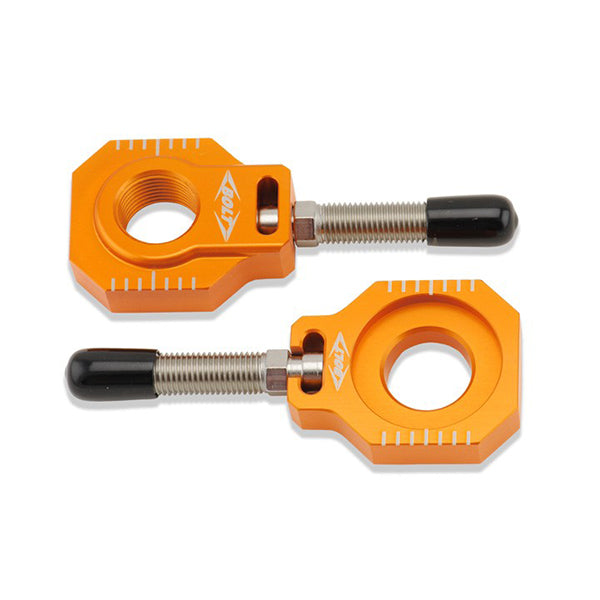 DirtTricks - KTM Axle Blocks EX-C / XC-W and KTM 125-640