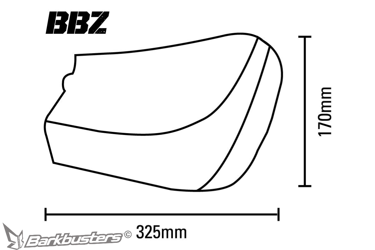 Barkbusters - Fabric 'Muff' All Weather Handguard - Universal Fit