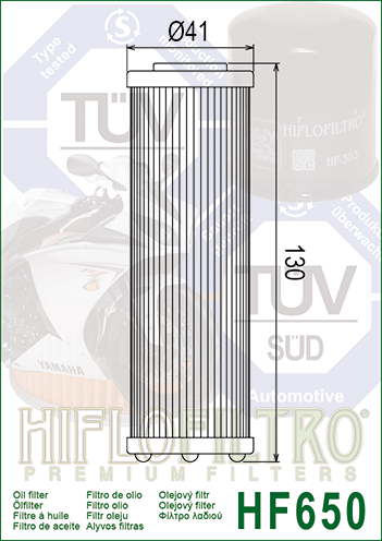 HiFlo -  HF650 Oil Filter