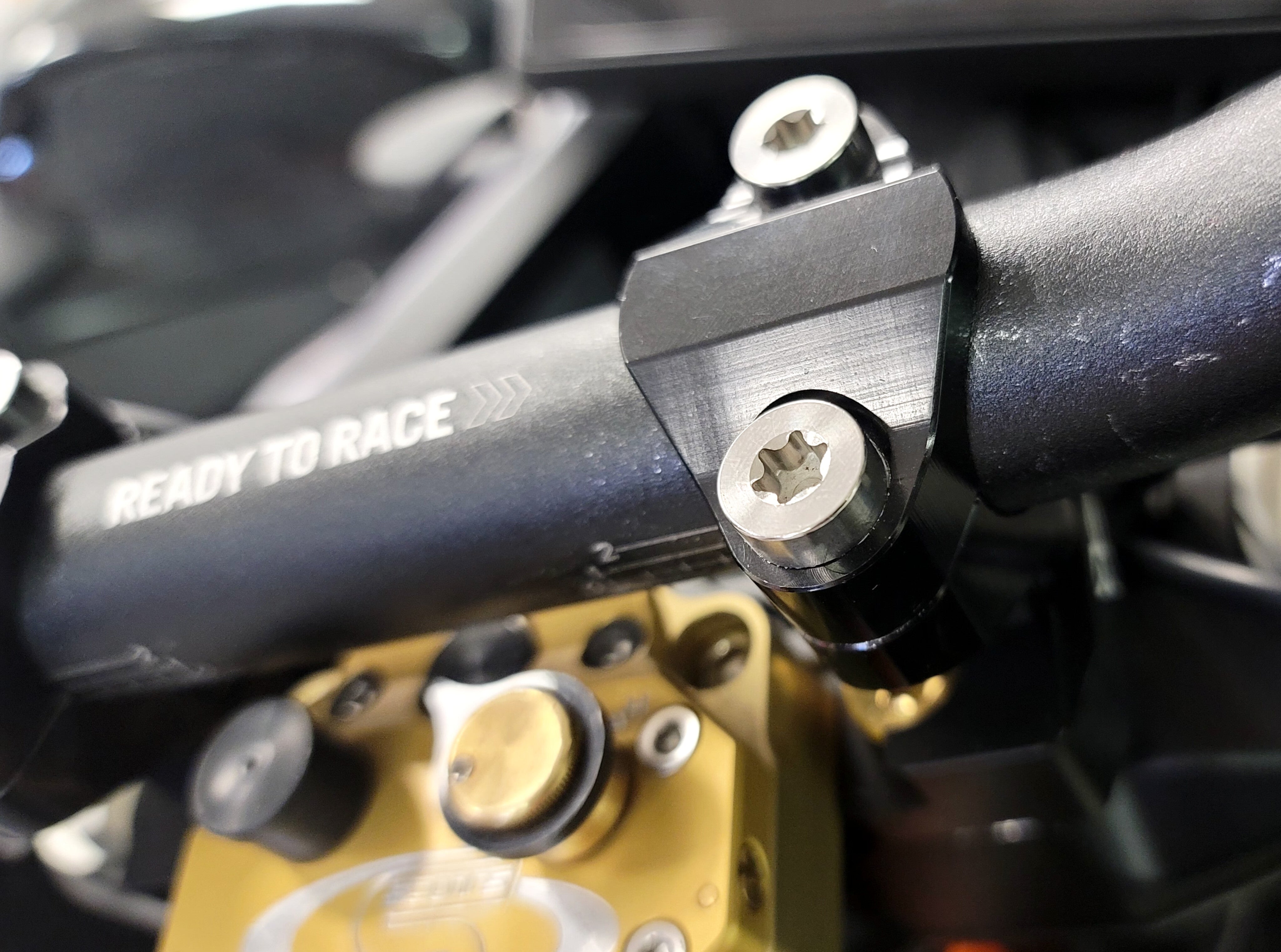 Replacement Titanium Handlebar Bolts (Torx, Low-Profile, M8)