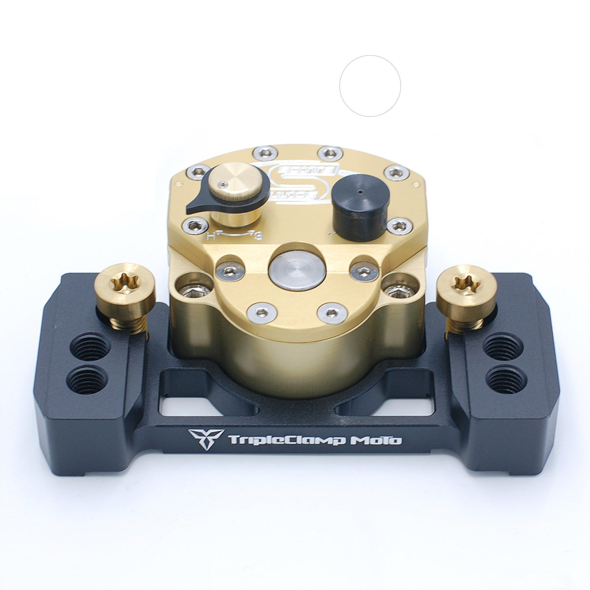 TripleClamp Moto v2.0 Scotts damper mount with wider grips for XTRIG PHDS