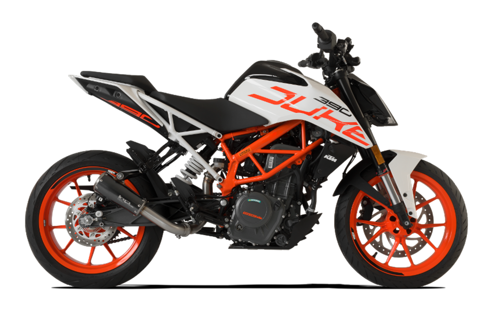 HPCorse - GP-07 Muffler for KTM Duke 390 - 2017 to 2020