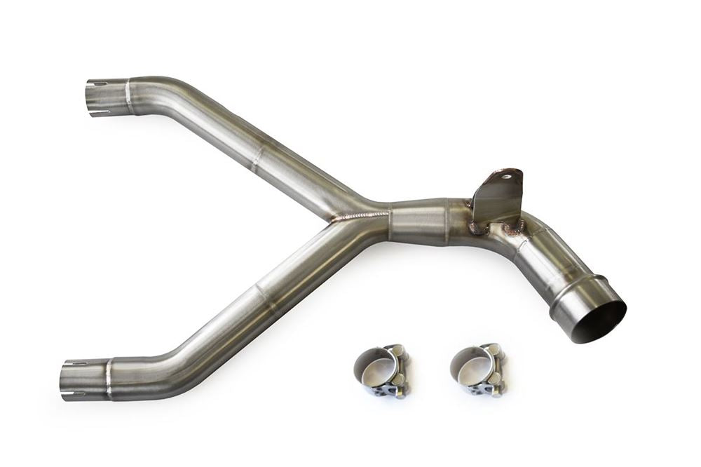 HPCorse - De-Catalysed 2 into 1 Link Pipe for Moto Guzzi V85TT <2021