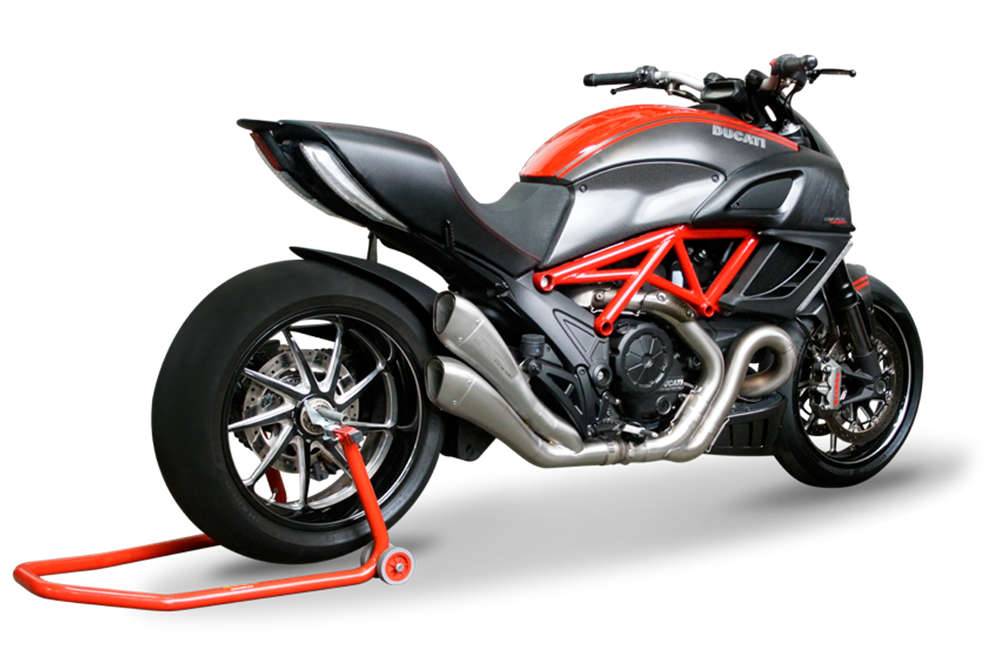 HPCorse - Hydroform Muffler for Ducati Diavel, 2011-2016