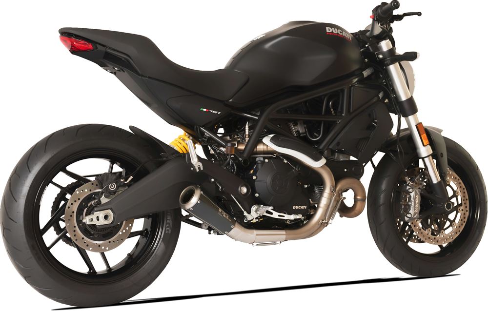 HPCorse - GP-07 Muffler for Ducati Monster 797 - Race Use Only