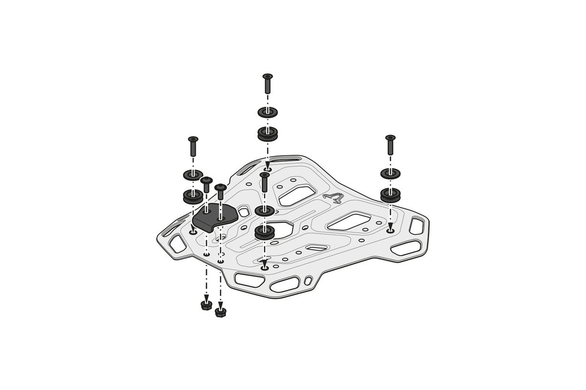 SW-Motech - Adventure Rack for Honda CRF1000L Africa Twin (GPT.01.622.19000/B)