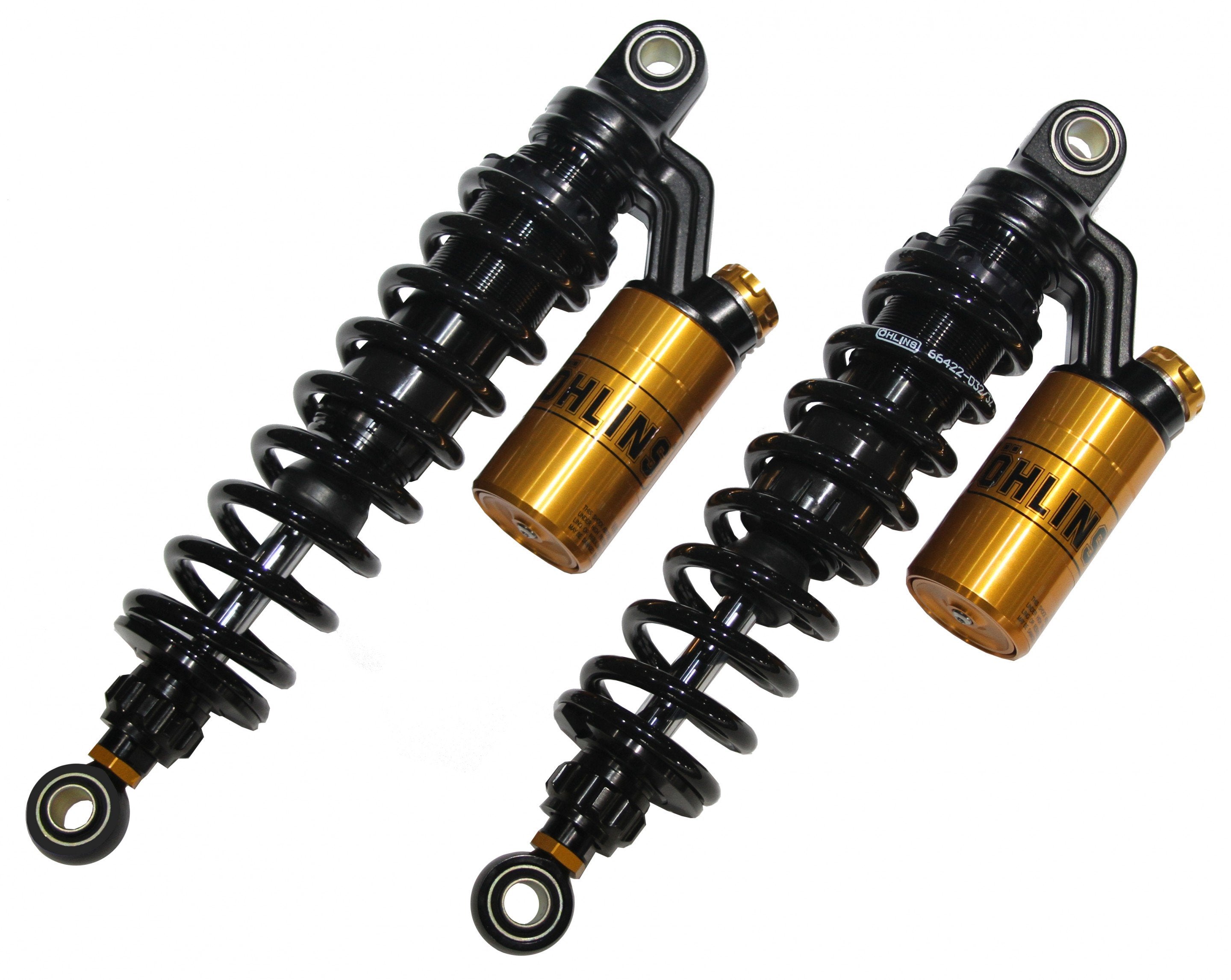 ÖHLINS -  Harley S36 Blackline Twin Shocks (HD 764)