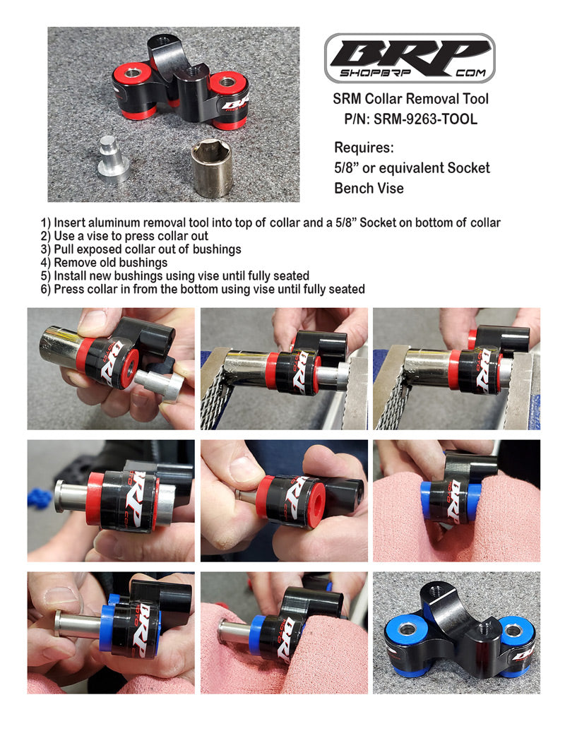 Scotts Performance - SRM Collar Removal Tool for Scott's/BRP Rubber Mount Bushings