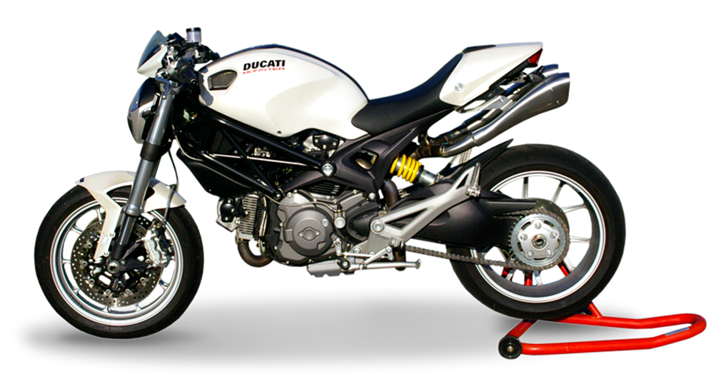 HPCorse - Hydroform Muffler for Ducati Monster 1100 (2010-2014), 769 (2010-2014), 696 (2008-2014)
